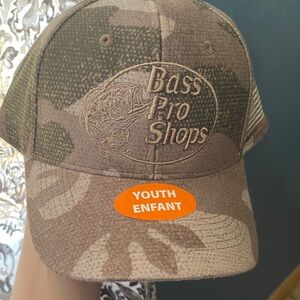 Bass Pro Shops Kids' Brown Camo Hat